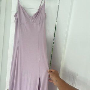 Aritzia Wilfred MONTAGUE MIDI CORSET STYLE DRESS